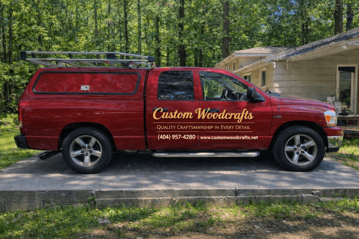 Custom Wood Crafts - Professional Carpenter at Work