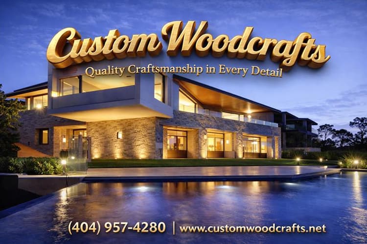 Custom Wood Crafts - Professional Carpenter at Work