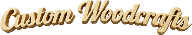 Custom Wood Crafts Logo