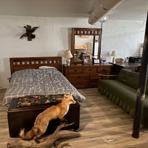 Modern kitchen renovation with custom cabinets and island